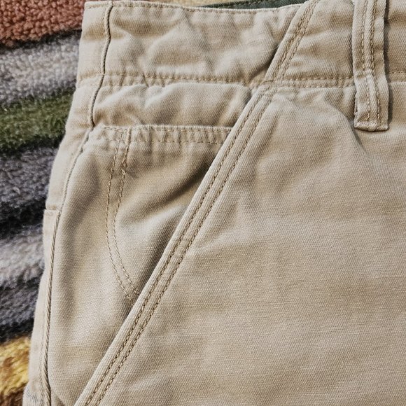 Volcom Tan Flat Front Men's Shorts - Picture 6 of 9